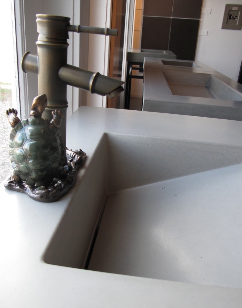 The simple elegance of a NatureCast sink.