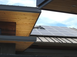 The Control Panels will monitor the hot water temperature and energy production produced by the solar thermal and photovoltaic modules.