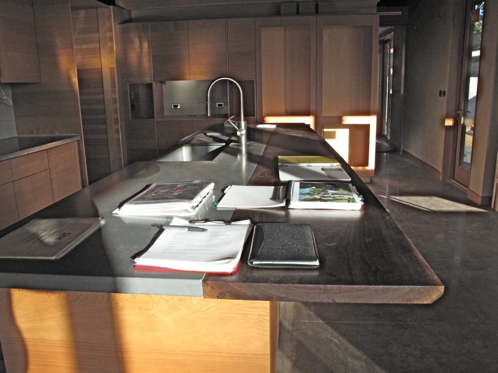 FSC certified wood was used in all the cabinetry.